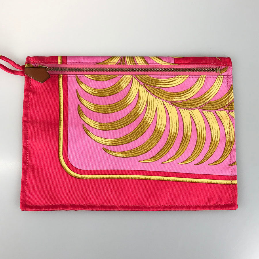 HERMES Silky City PM King's Tiger Shoulder bag