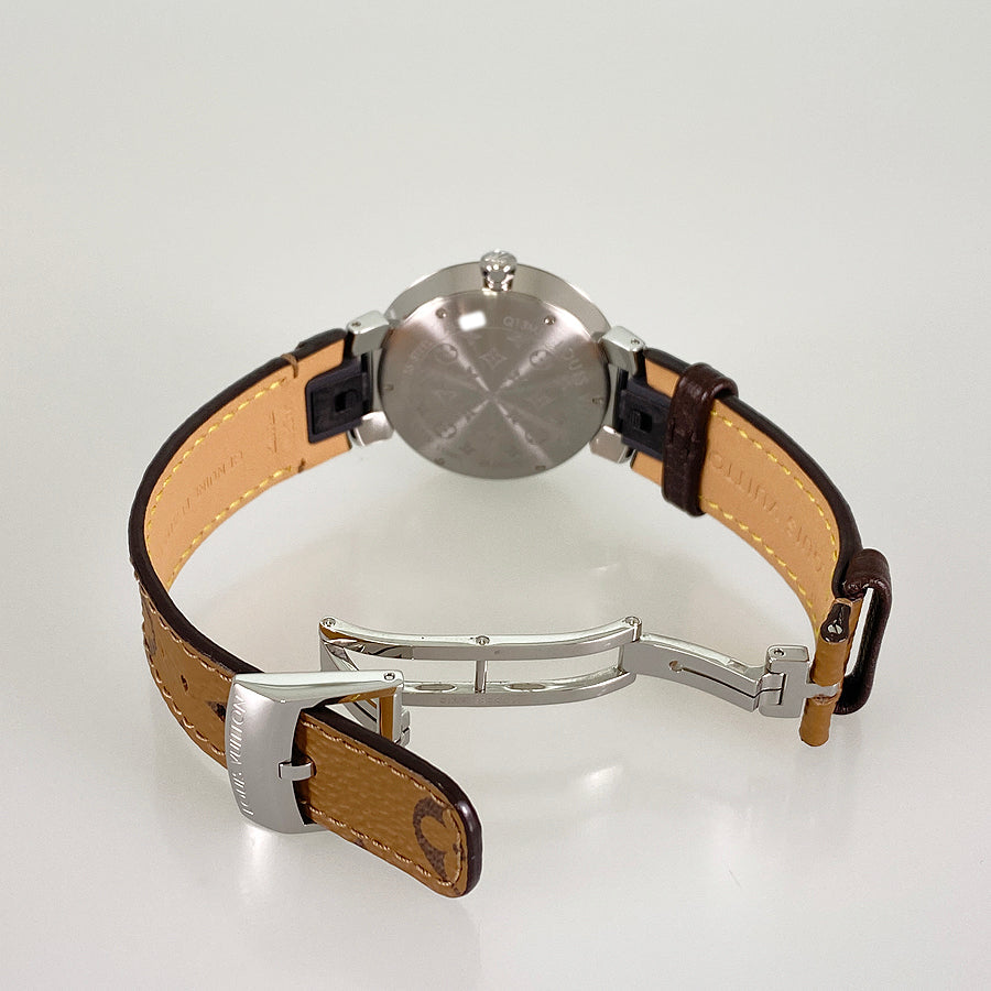 LOUIS VUITTON Tambour Q13MJ Women's Watch