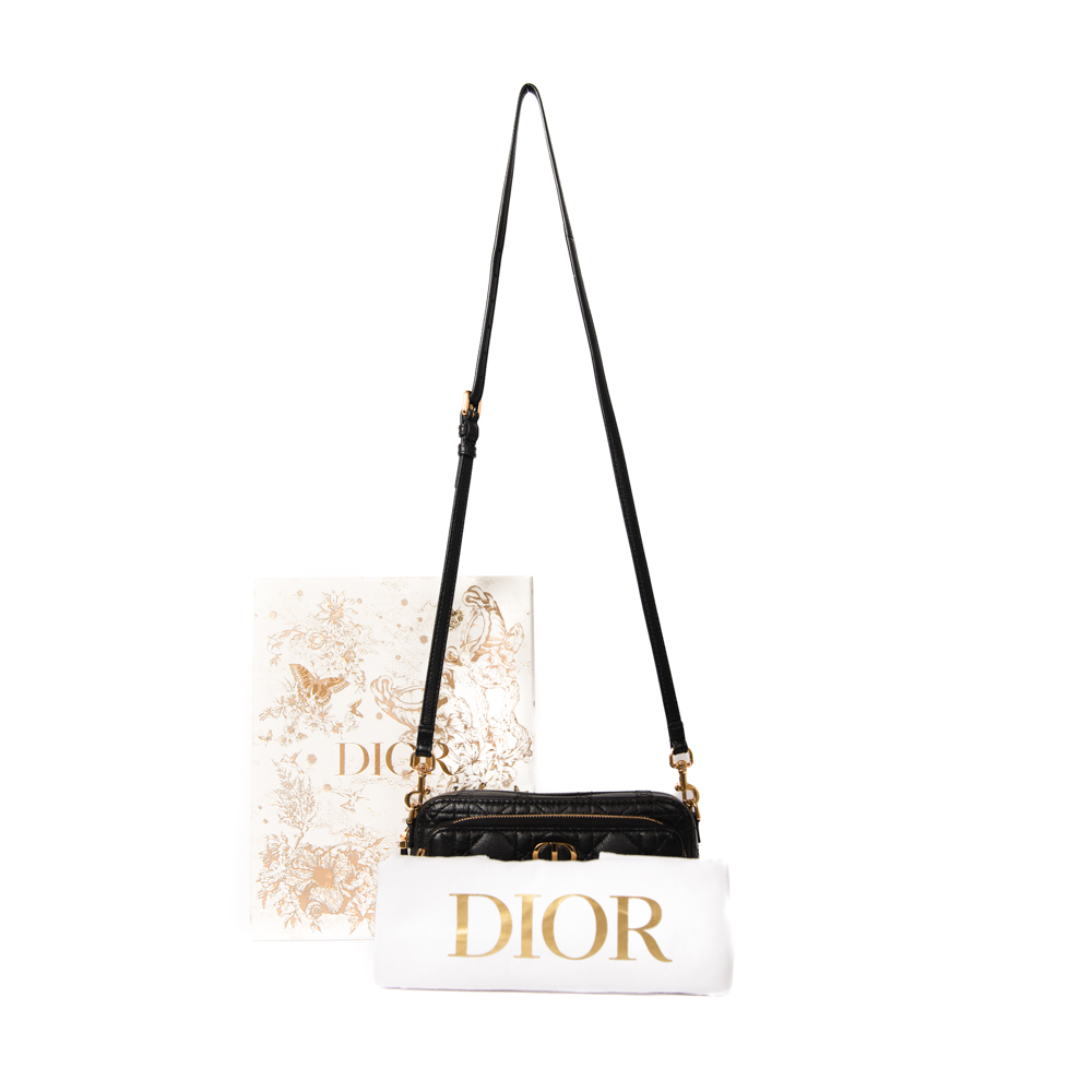 Christian Dior Caro Double Pouch Crossbody