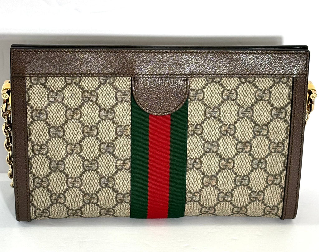 GG SUPREME OPHIDIA SMALL CHAIN  STRAP SHOULDER BAG