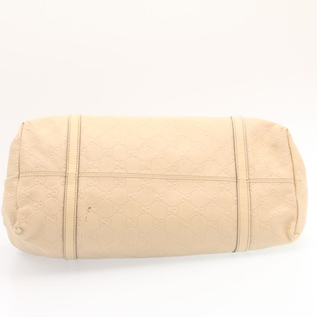 GUCCI  Shima Tote Bag Leather Beige  am1040g