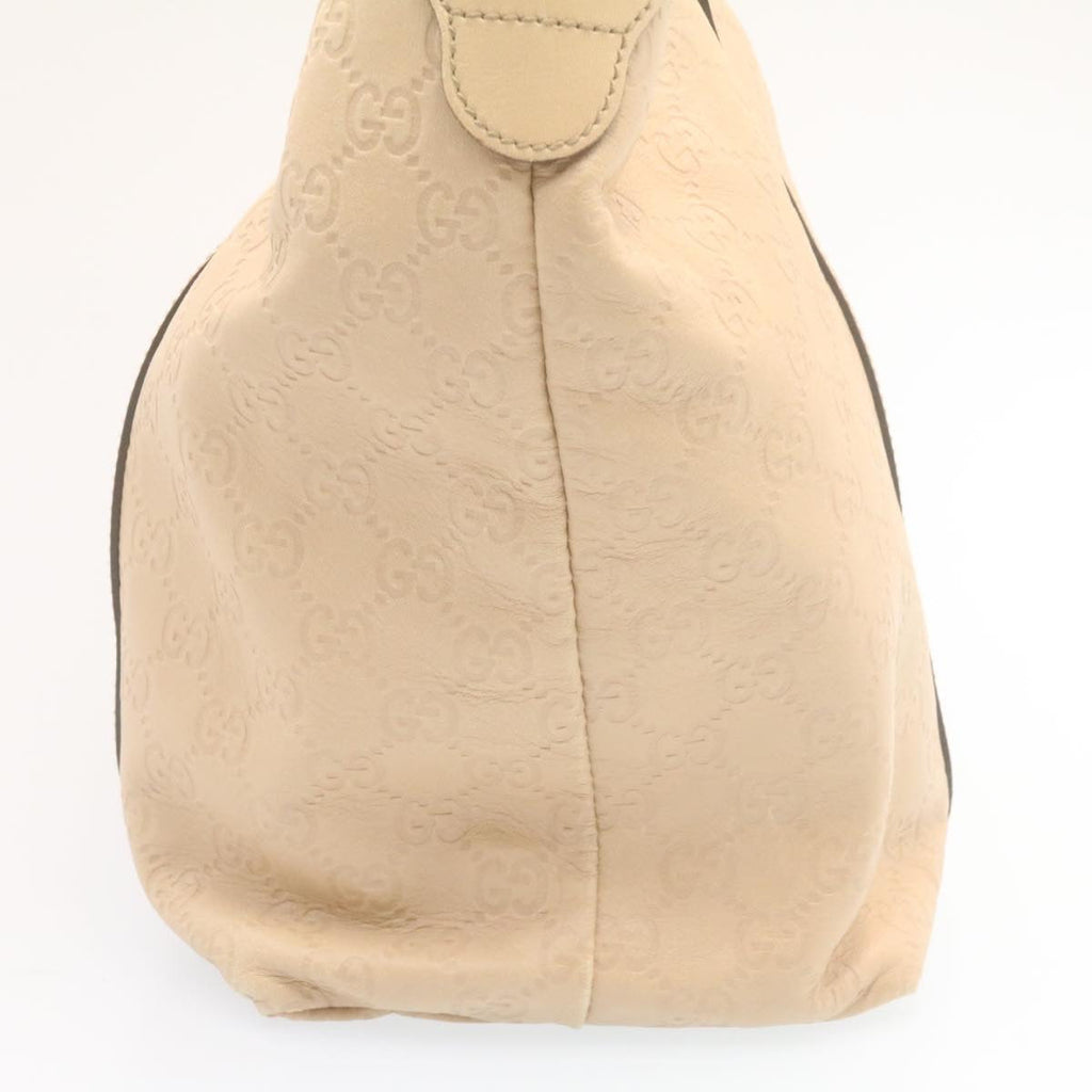 GUCCI  Shima Tote Bag Leather Beige  am1040g