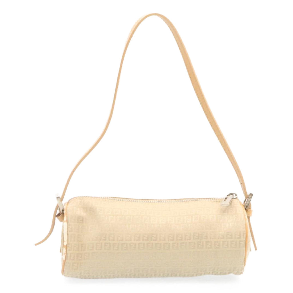 FENDI Micro Zucca Canvas Accessory Pouch Beige  am1285g
