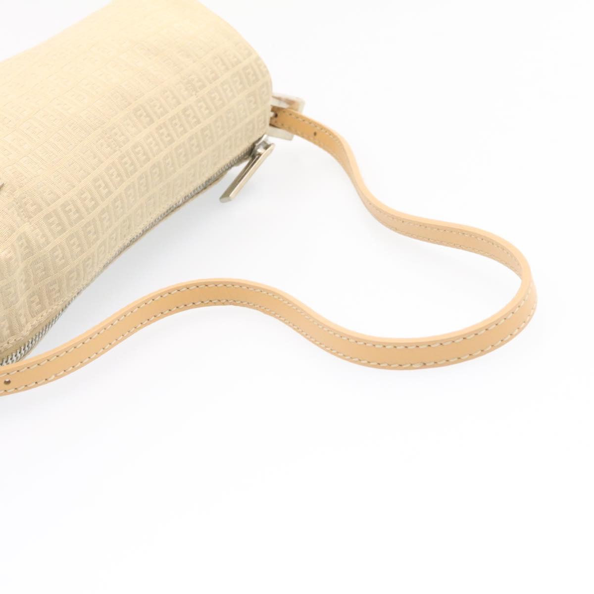 FENDI Micro Zucca Canvas Accessory Pouch Beige  am1285g