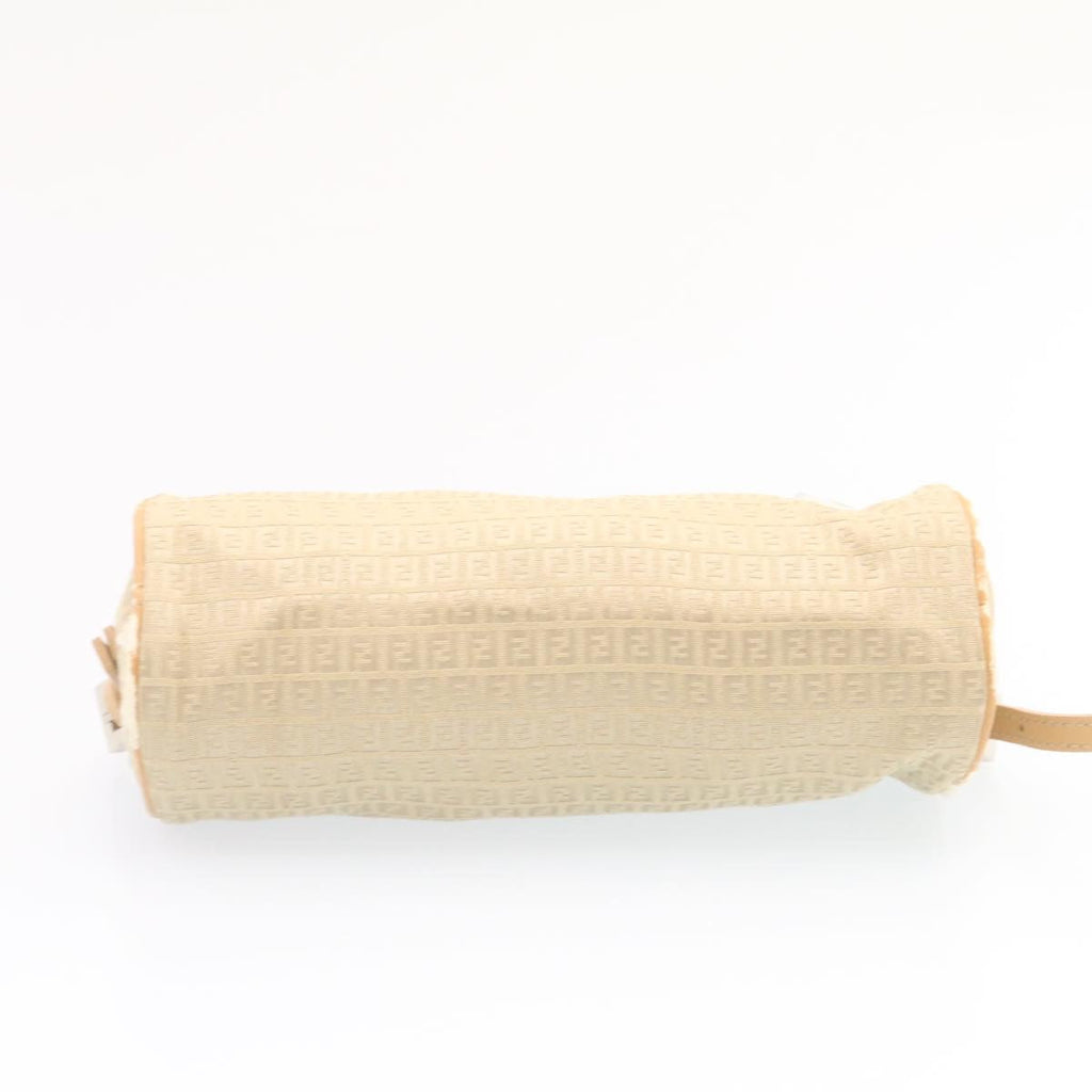 FENDI Micro Zucca Canvas Accessory Pouch Beige  am1285g