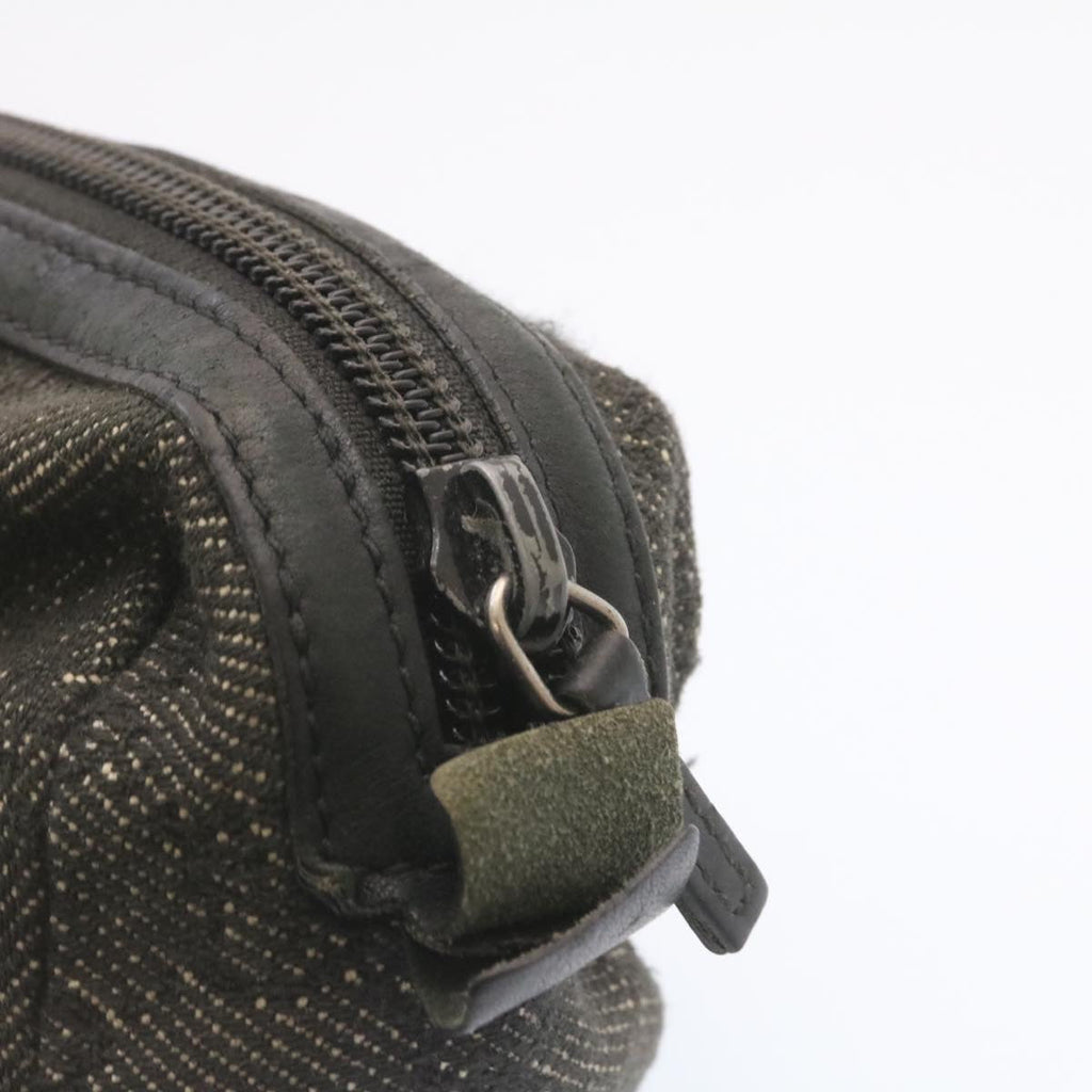 GUCCI GG Canvas Cosmetic Pouch Black  am1504g