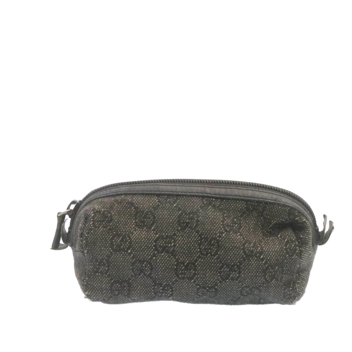 GUCCI GG Canvas Cosmetic Pouch Black  am1504g
