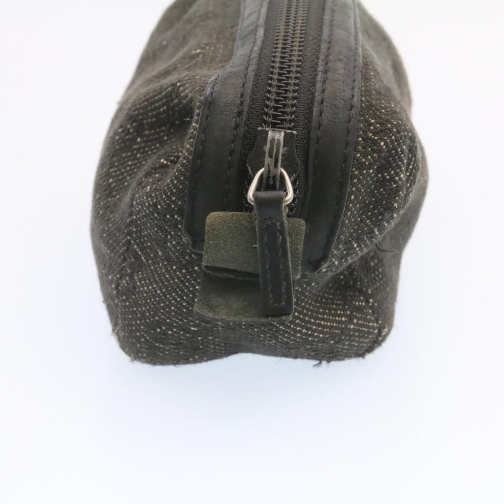 GUCCI GG Canvas Cosmetic Pouch Black  am1504g