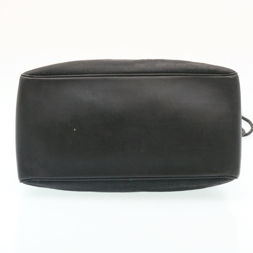 GUCCI GG Canvas Shoulder Bag Canvas Black  am1813g