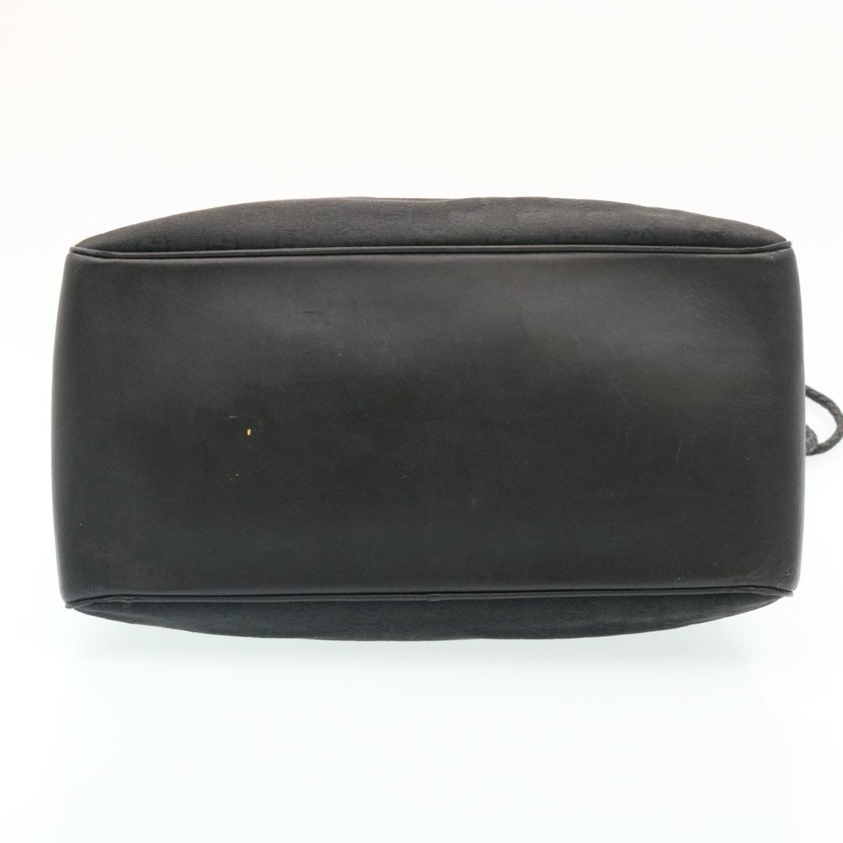 GUCCI GG Canvas Shoulder Bag Canvas Black  am1813g