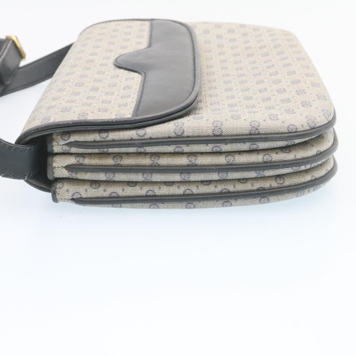 GUCCI Micro GG Canvas Shoulder Bag Navy  am1865g