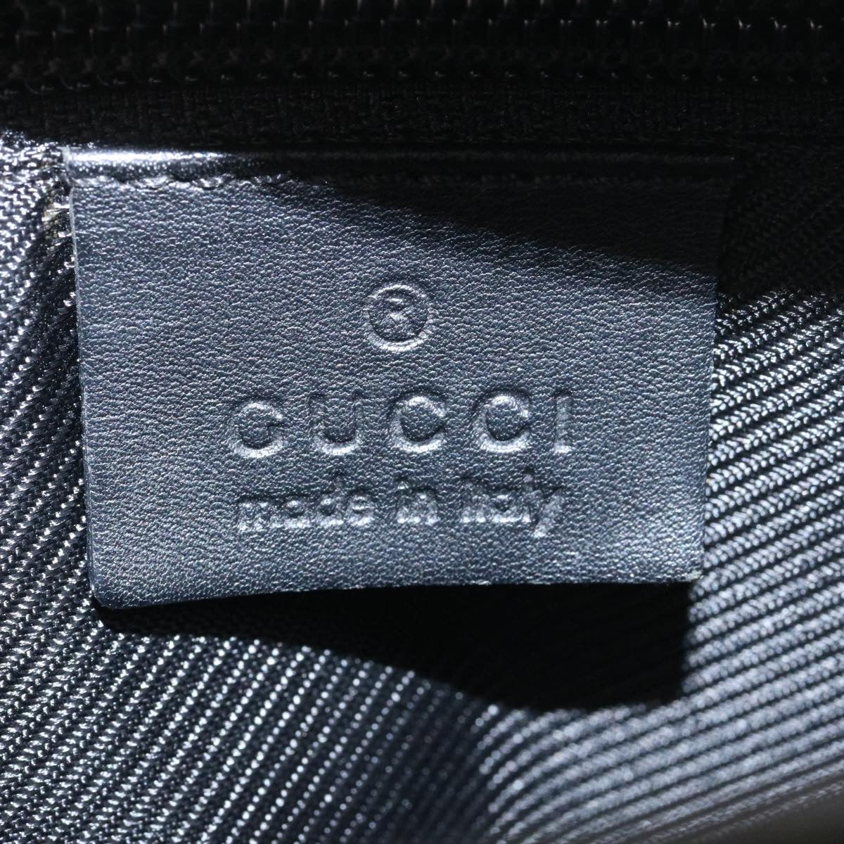GUCCI GG Canvas Tote Bag Black  am2078g