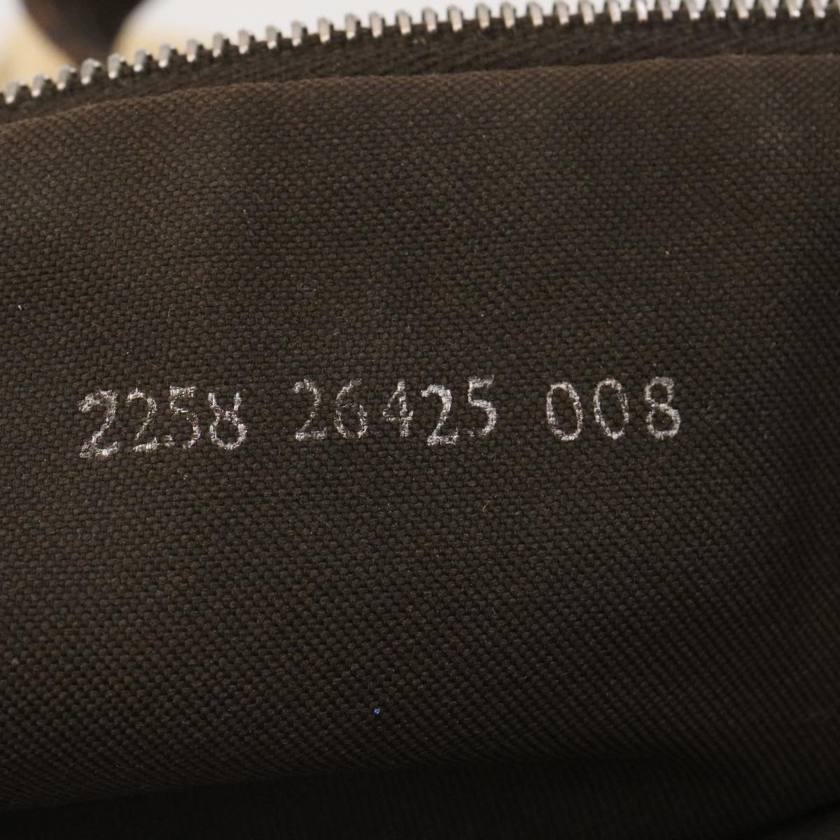 FENDI Zucca Canvas Mamma Baguette Shoulder Bag Beige  am2225g