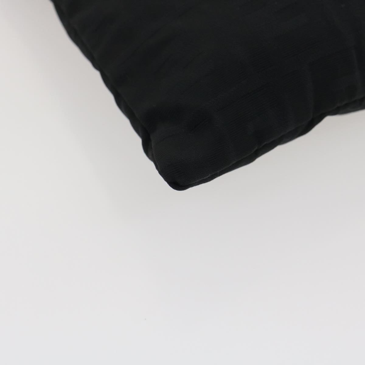 FENDI Zucca Canvas Hand Bag Black  am2474g