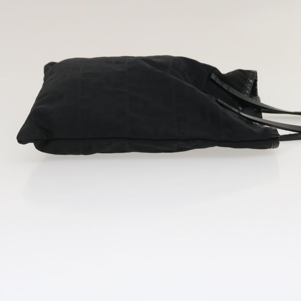 FENDI Zucca Canvas Hand Bag Black  am2474g