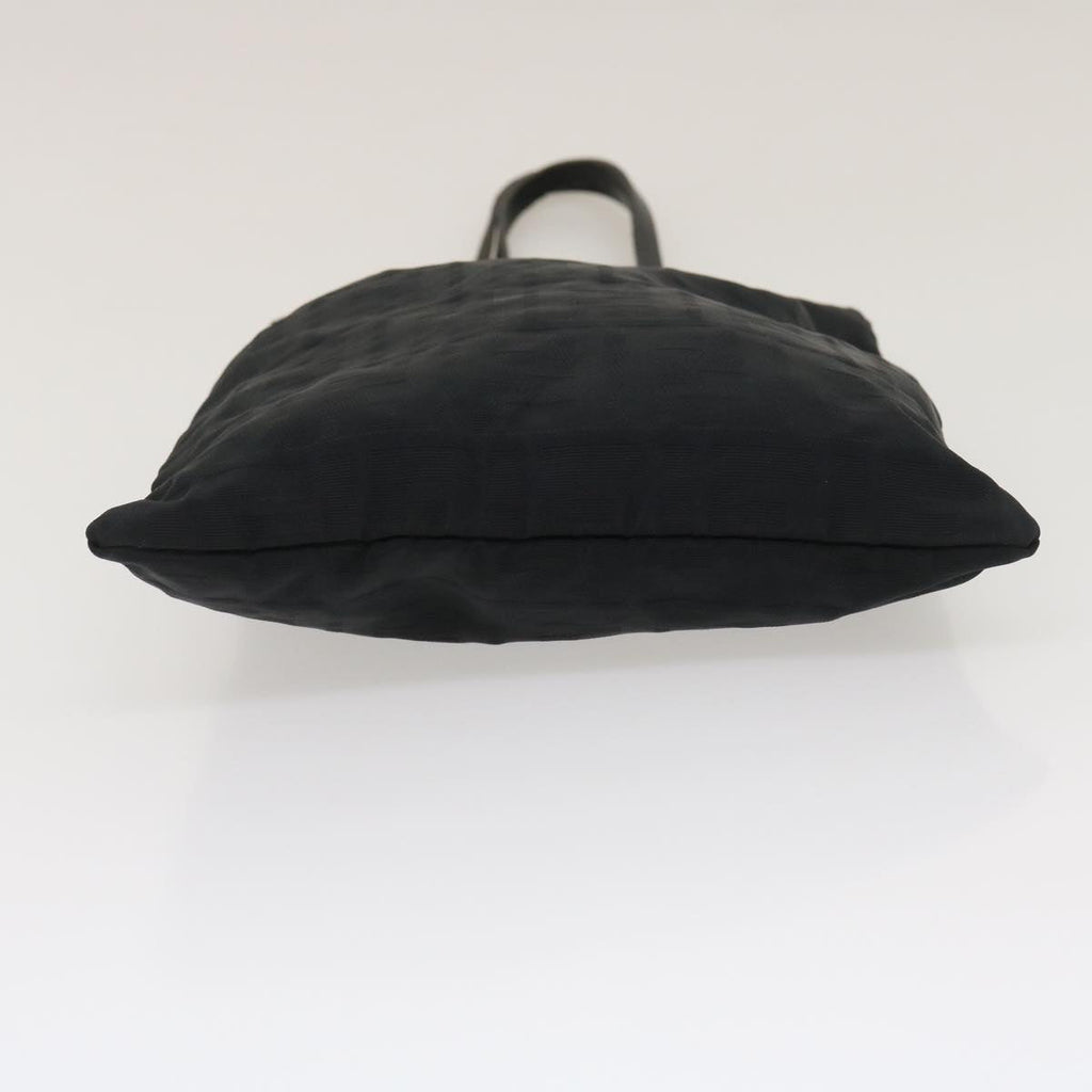 FENDI Zucca Canvas Hand Bag Black  am2474g