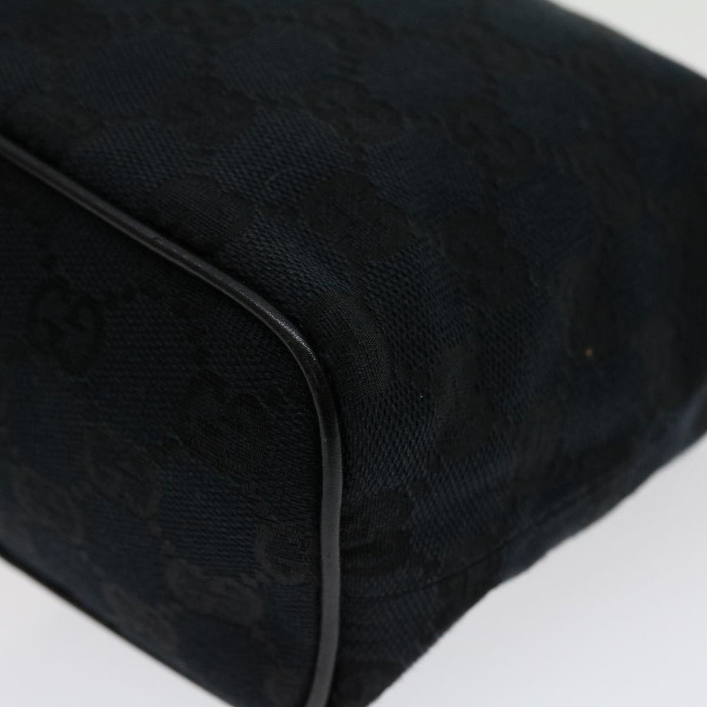 GUCCI GG Canvas Hand Bag Black  am2610g