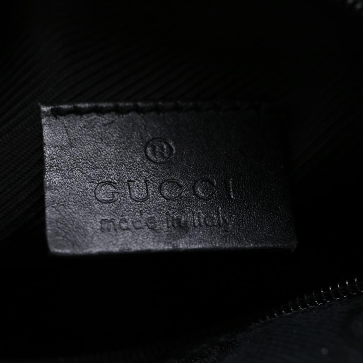GUCCI GG Canvas Hand Bag Black  am2610g