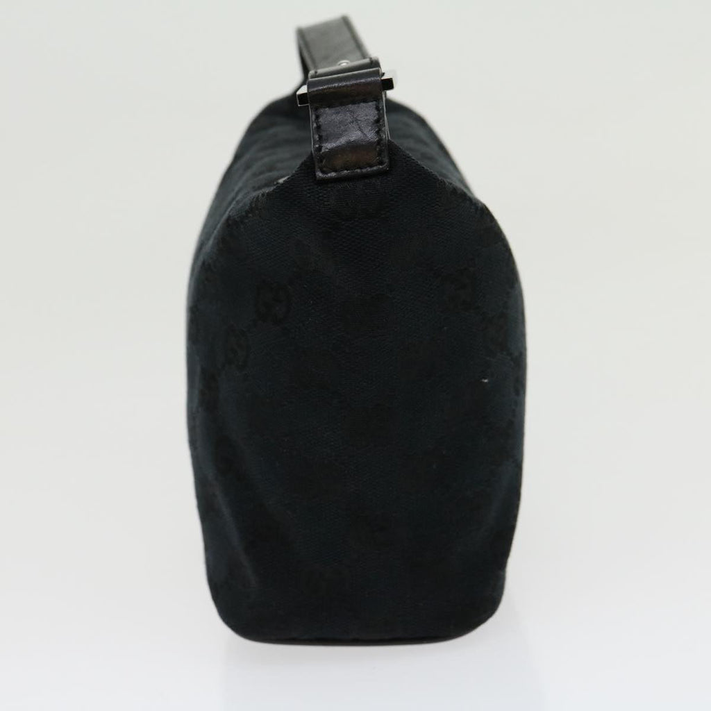 GUCCI GG Canvas Hand Bag Black  am2610g