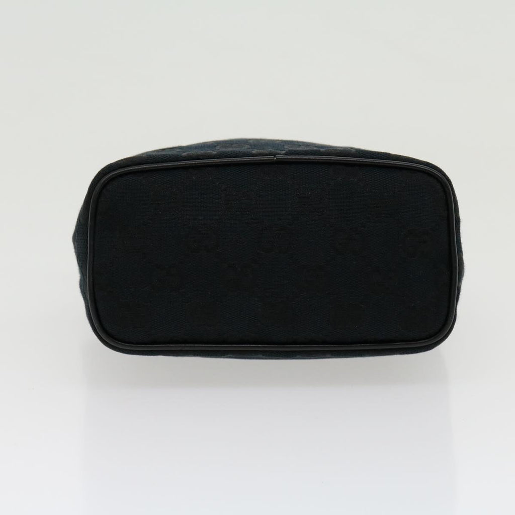 GUCCI GG Canvas Hand Bag Black  am2610g