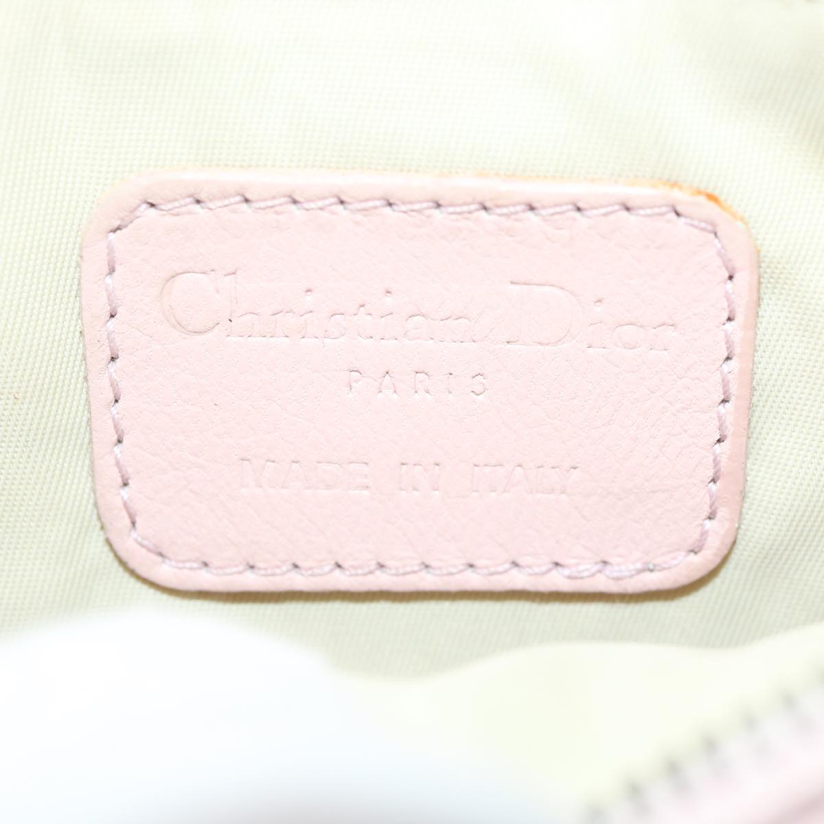 CHRISTIAN DIOR Lady Dior Canage Accessory Pouch Pink  am2660gA