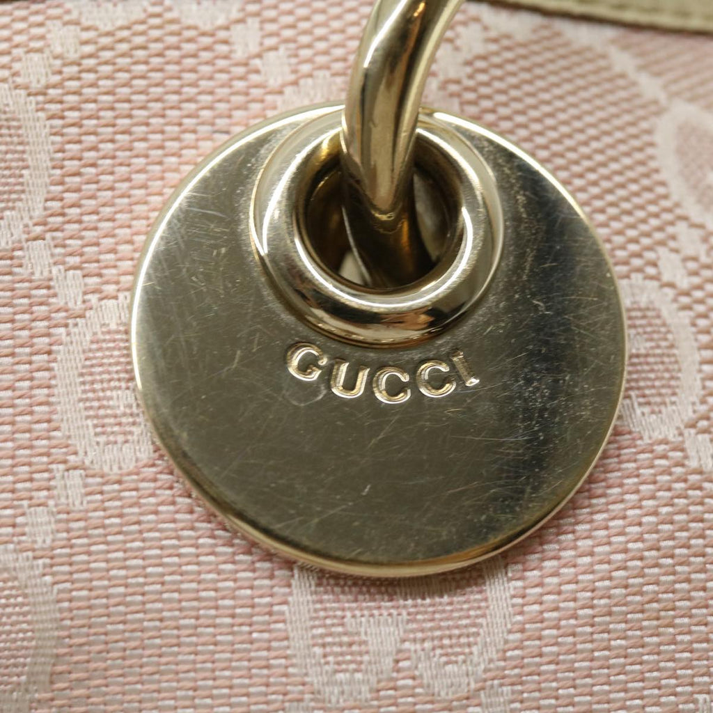 GUCCI GG Canvas Tote Bag Pink  am2713g