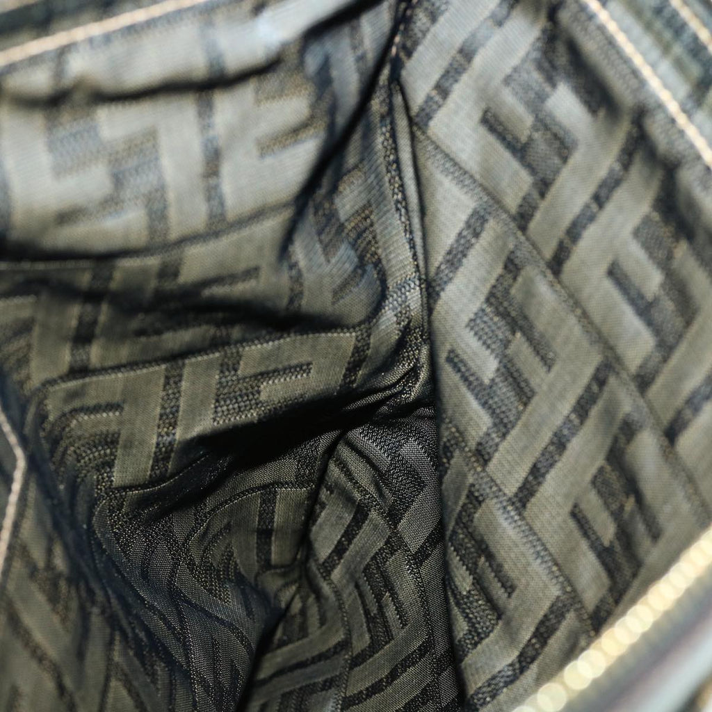 FENDI Zucca Canvas Clutch Bag Brown  am2779g