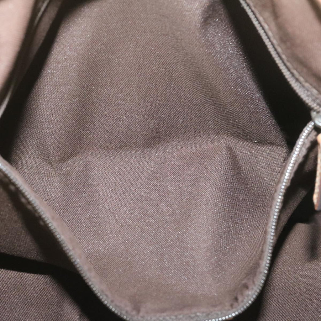 GUCCI GG Canvas Shoulder Bag Nylon Pink Gold  am427g