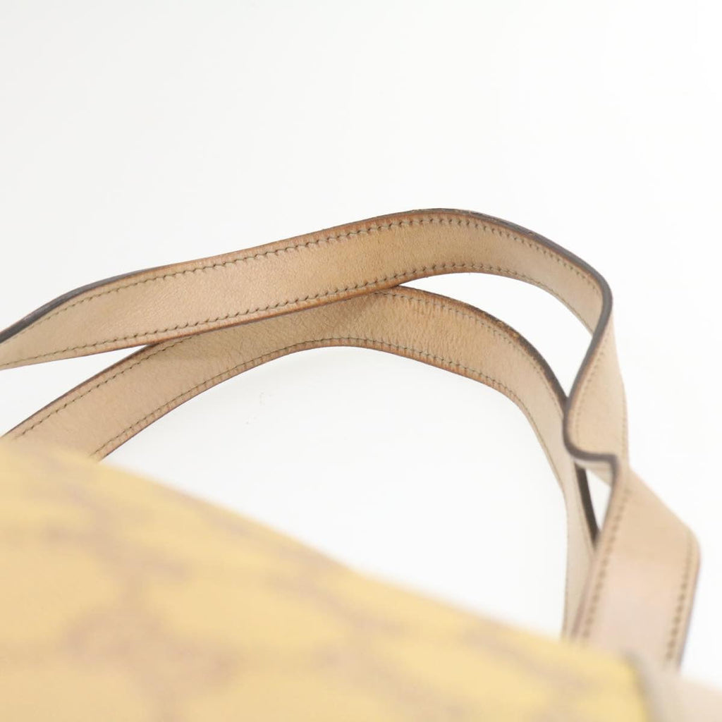 GUCCI GG Canvas Shoulder Bag Nylon Pink Gold  am427g