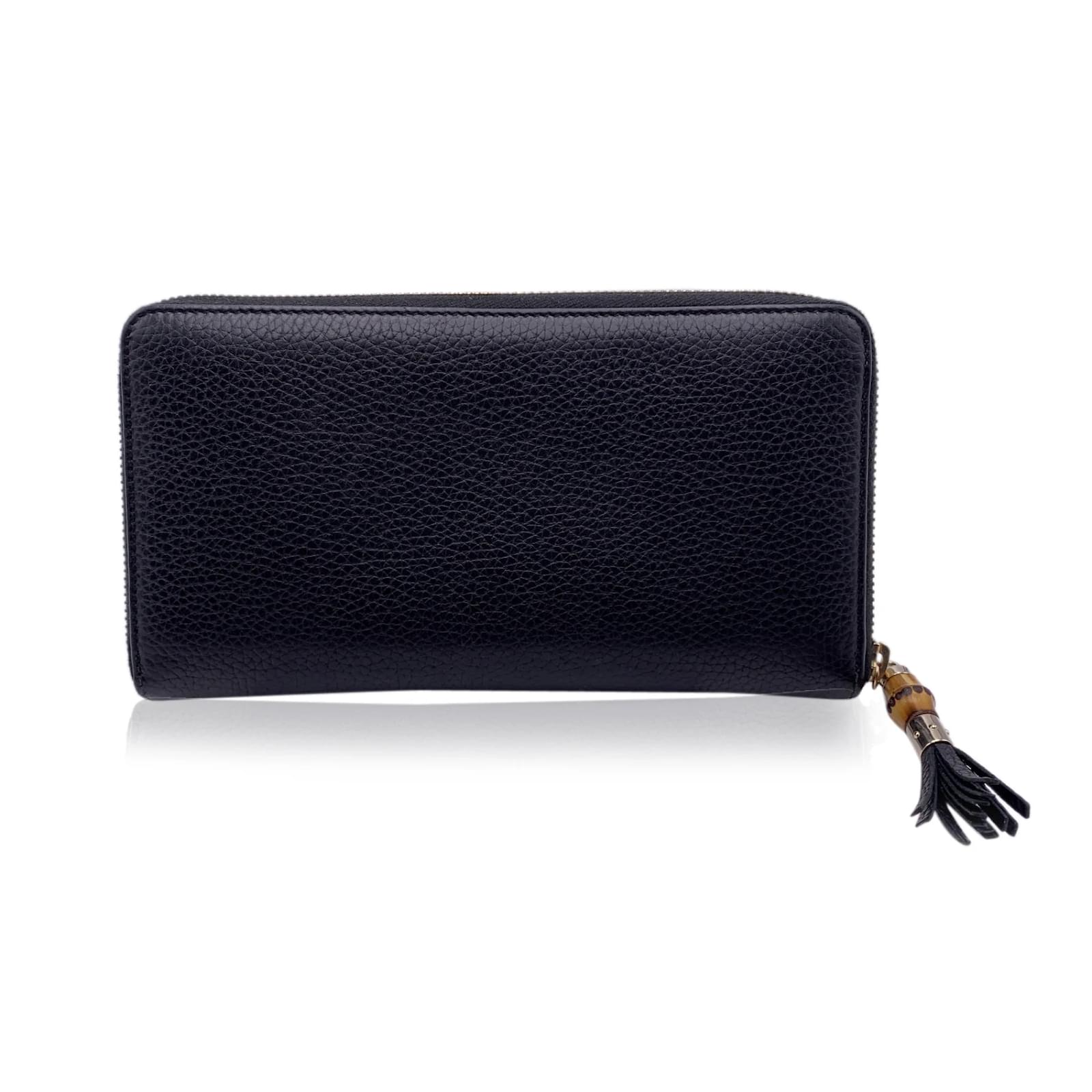 GUCCI WALLET WITH BAMBOO TASSEL