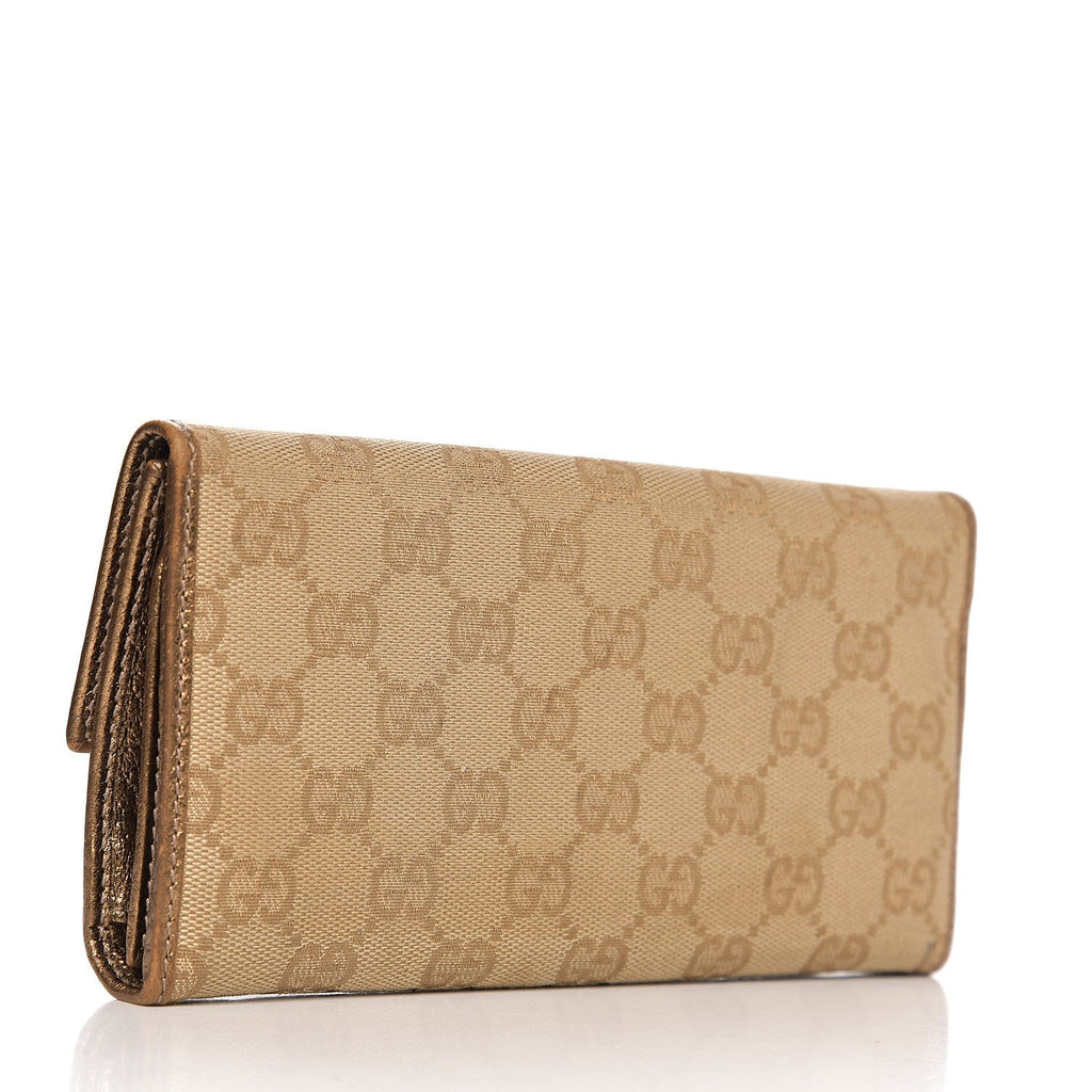 GUCCI MONOGRAM PRINCY CONTINENTAL WALLET