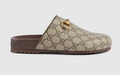 GUCCI GG SUPREME HORSEBIT SLIPPERS