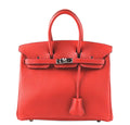Hermès Birkin 25 Bag Vermillion Palladium