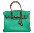 Hermès Birkin Bag 30 Bi-Color Chevre PHW