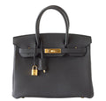 Hermès Birkin 30 Plomb Togo Bag Gold Hardware