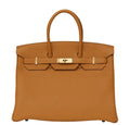 Hermès Birkin 35 Bag Caramel Togo