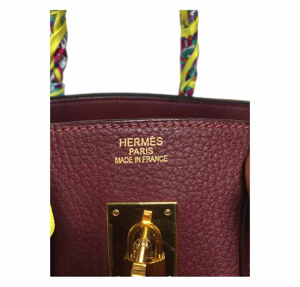 Hermès Birkin 35 Sienne Togo Bag