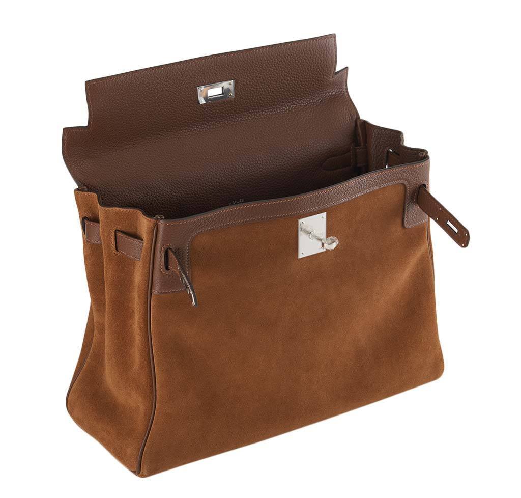 Hermès Kelly 32 Fauve Grizzly Bag - Limited Edition