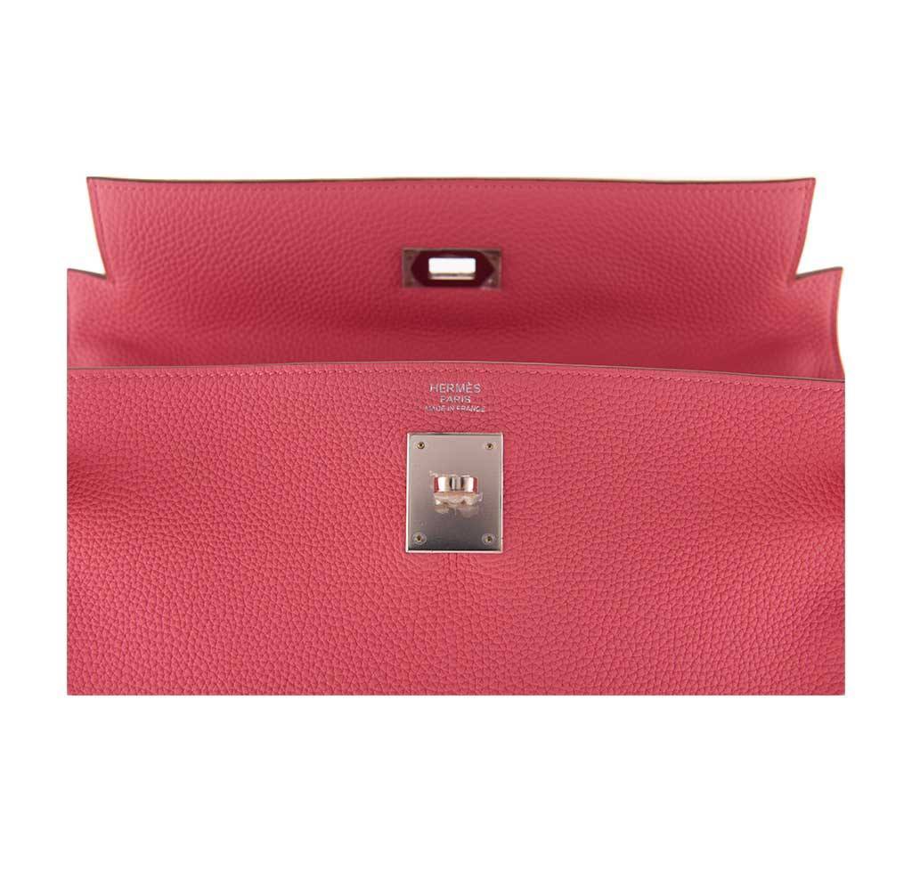 Hermès Kelly 32 Rose Lipstick Togo Bag