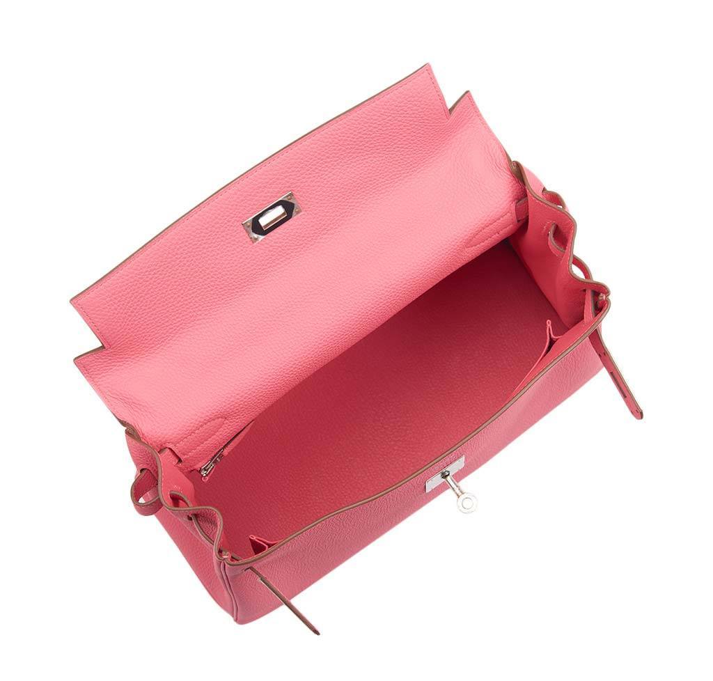 Hermès Kelly 32 Rose Lipstick Togo Bag