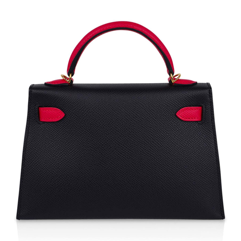 Hermès Kelly Sellier 20 Back Rose Extreme Epsom GHW HSS Bag