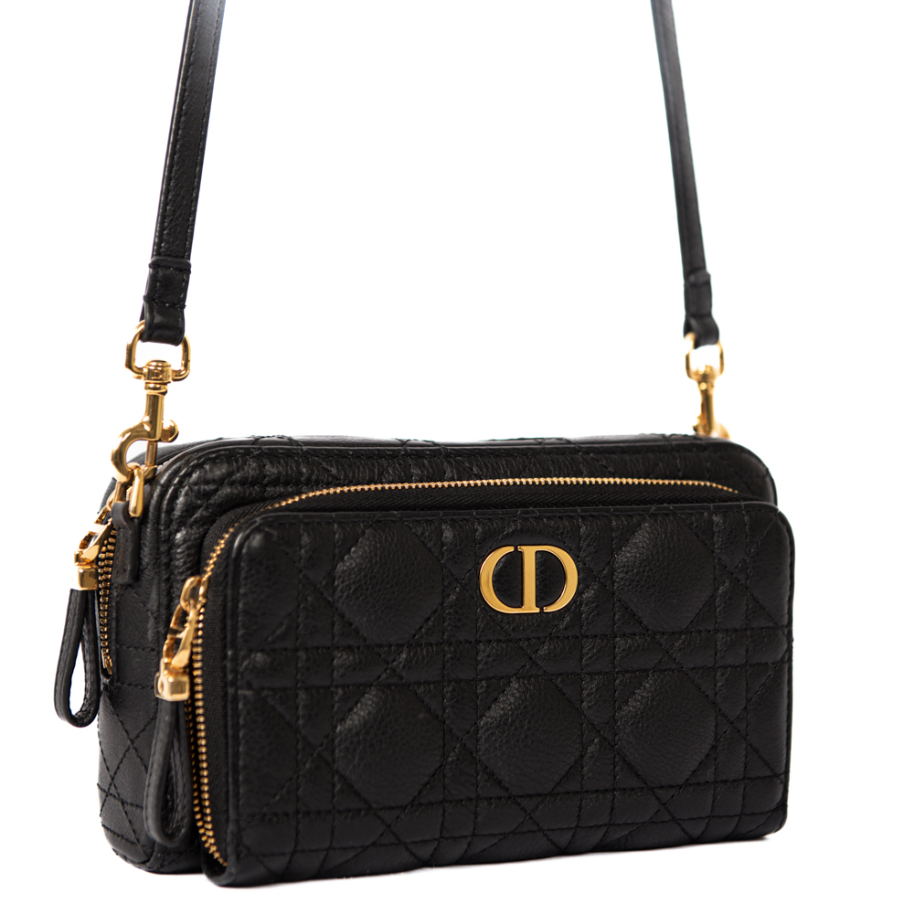 Christian Dior Caro Double Pouch Crossbody