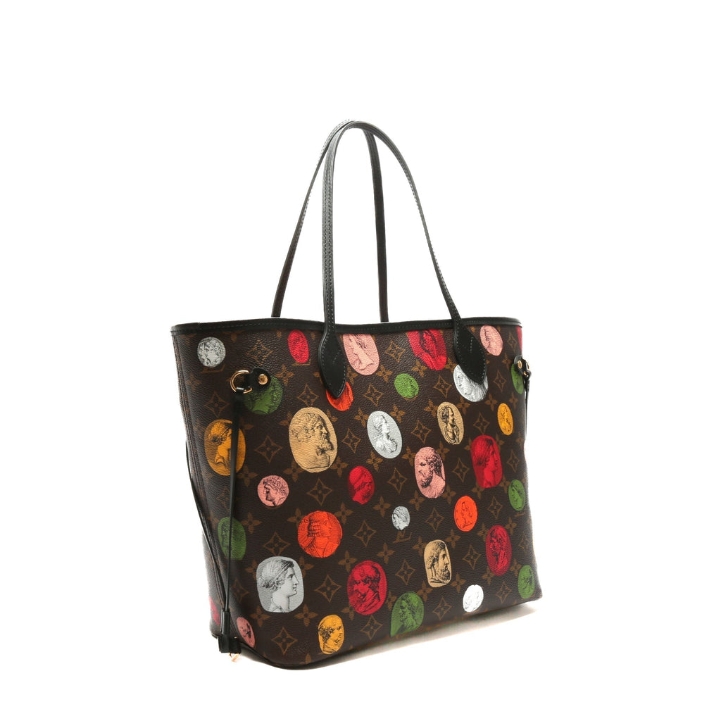 LOUIS VUITTON Neverfull MM Fornasetti Monogram Cameo -No Pouch
