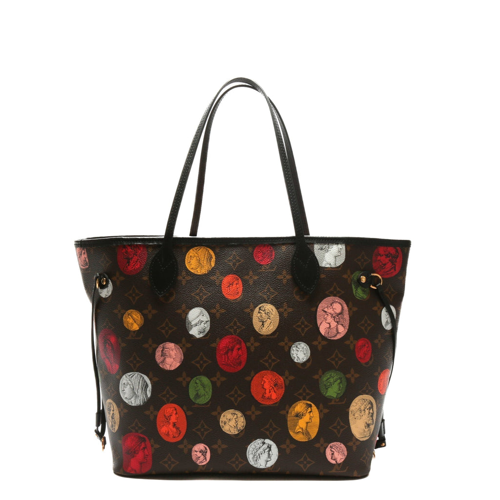 LOUIS VUITTON Neverfull MM Fornasetti Monogram Cameo -No Pouch