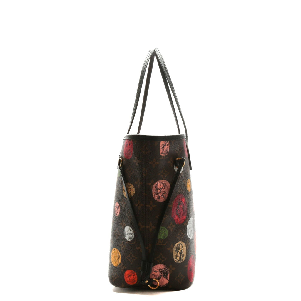 LOUIS VUITTON Neverfull MM Fornasetti Monogram Cameo -No Pouch