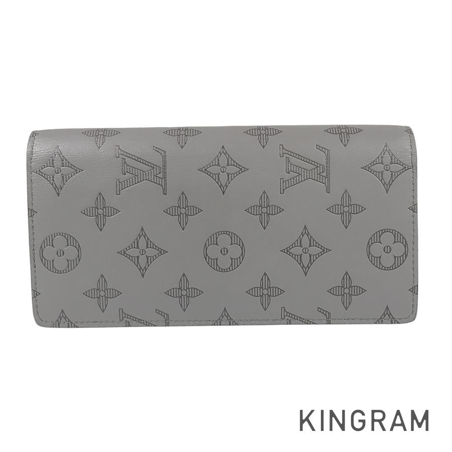 LOUIS VUITTON Monogram Shadow Portefeiulle Brother M81335 Long wallet bifold