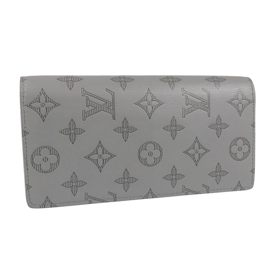 LOUIS VUITTON Monogram Shadow Portefeiulle Brother M81335 Long wallet bifold