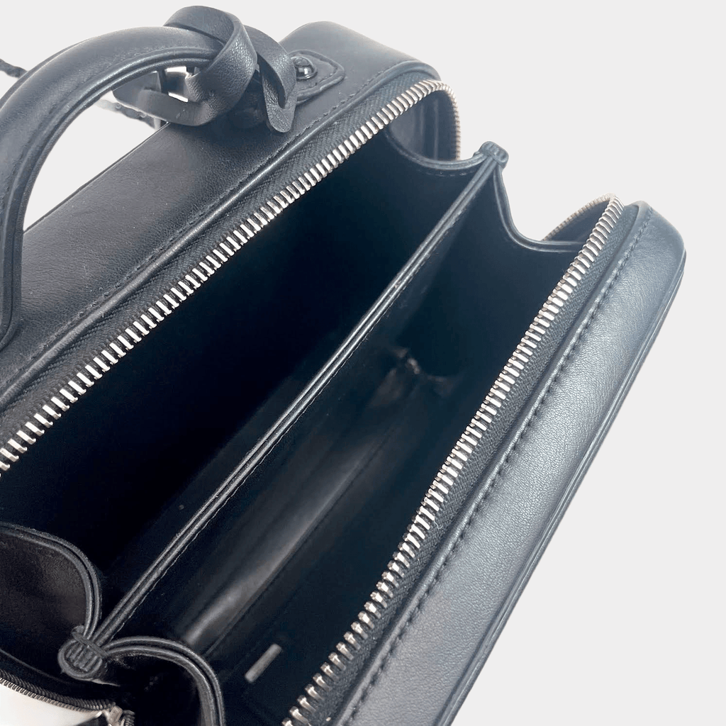 CHANEL Incognito CC Filigree Vanity Lambskin Shoulder Bag So Black