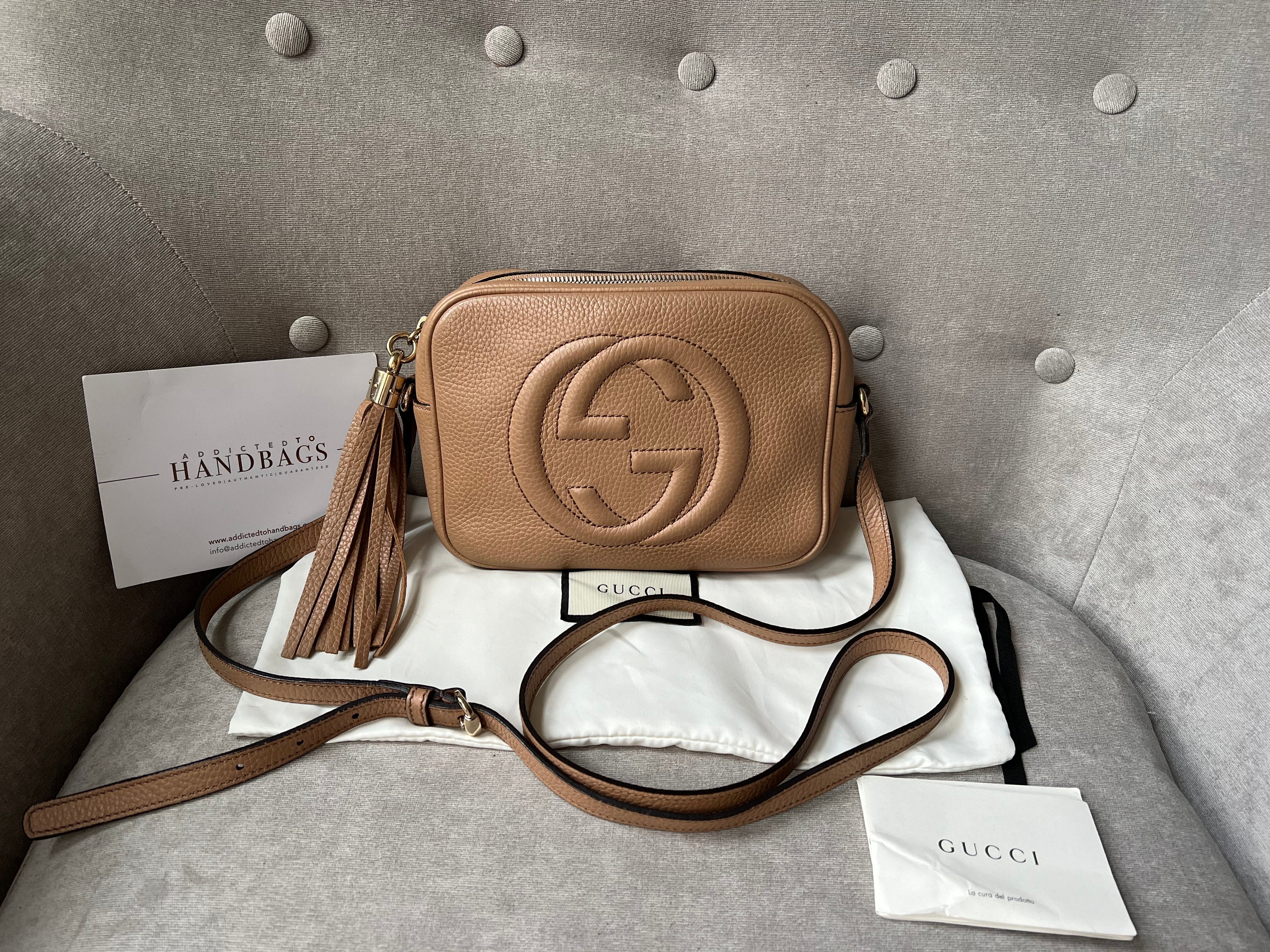 Gucci Rose Beige Soho Disco (RRP £1050)