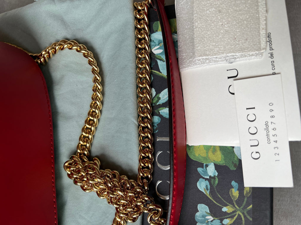 Gucci Dionysus Blooms GG Supreme Chain Mini Bag